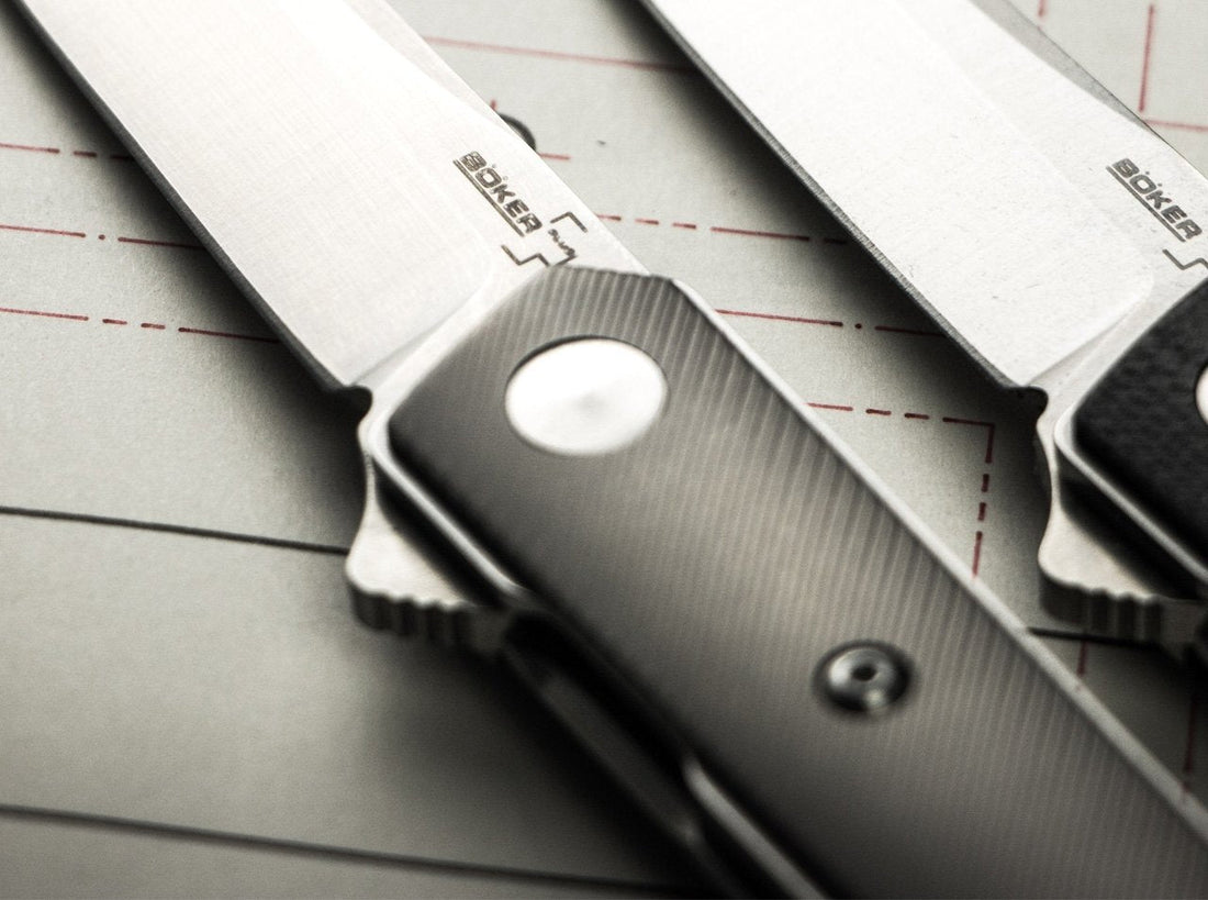 Boker - Plus Kwaiken Mini Flipper Titan Pocket Knife - 01BO267