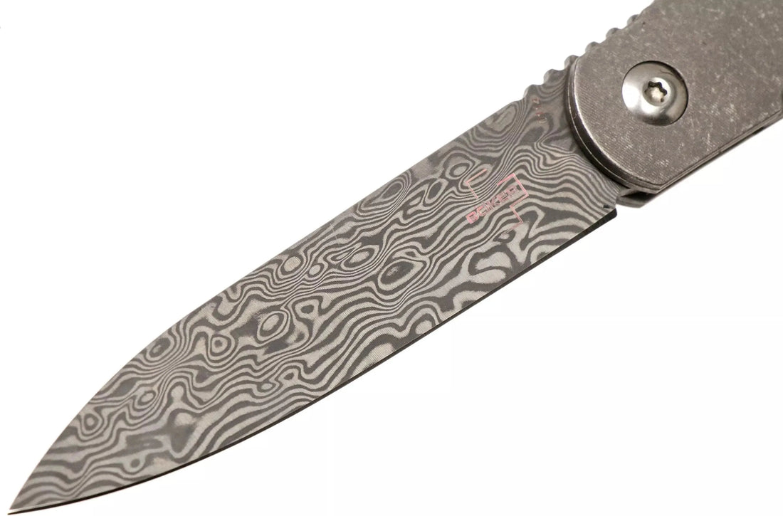 Boker - Plus LRF Damascus Pocket Knife - 01BO174DAM
