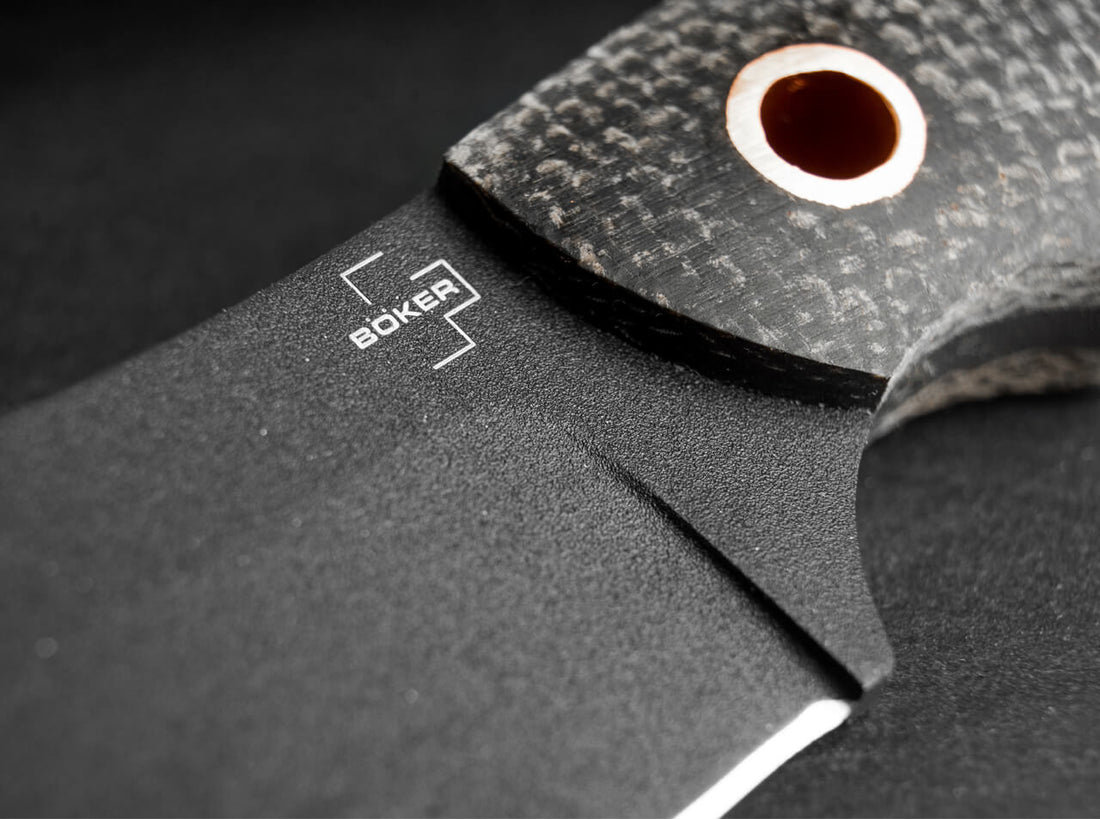 Boker - Plus Nessmi Pro Fixed Blade Knife Black - 02BO066