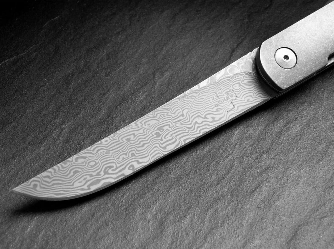 Boker - Plus Nori Damascus Pocket Knife - 01BO897DAM