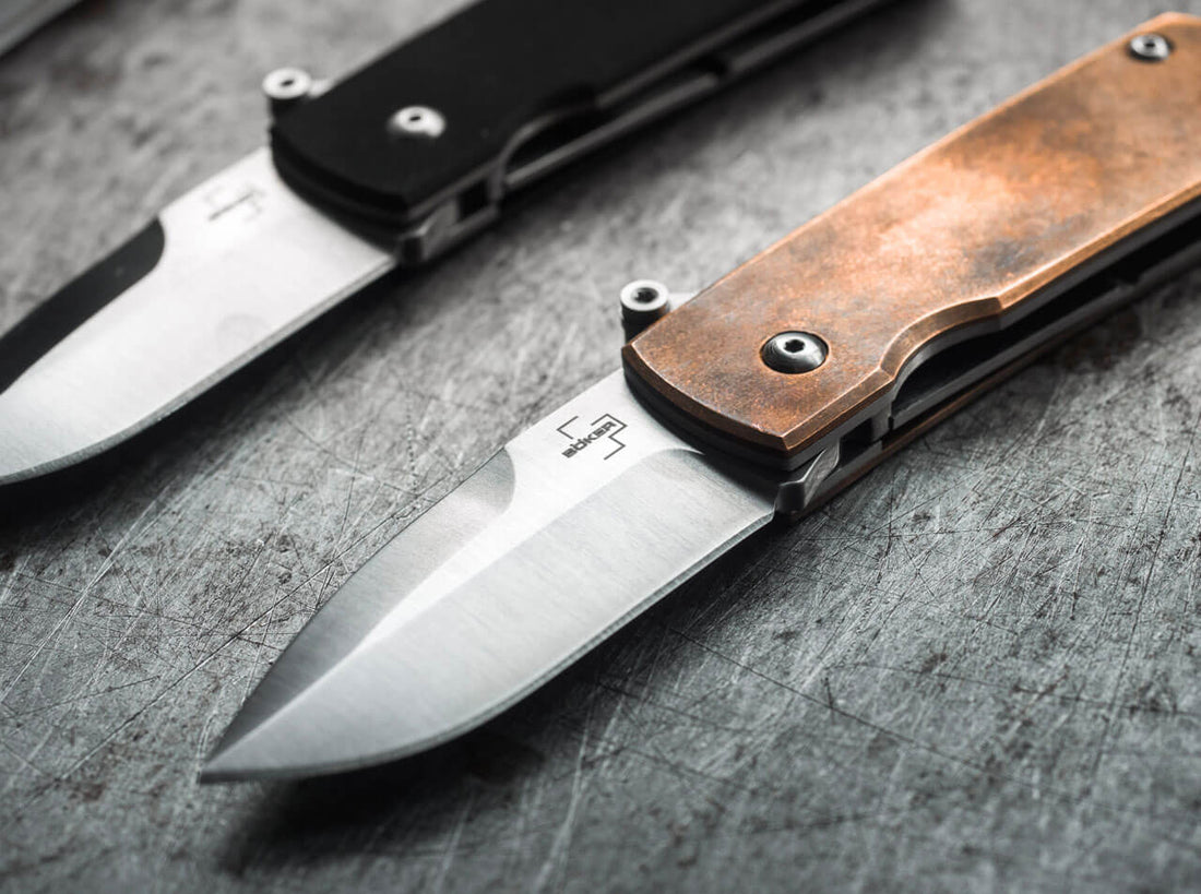 Boker - Plus Shamsher Copper Pocket Knife - 01BO362