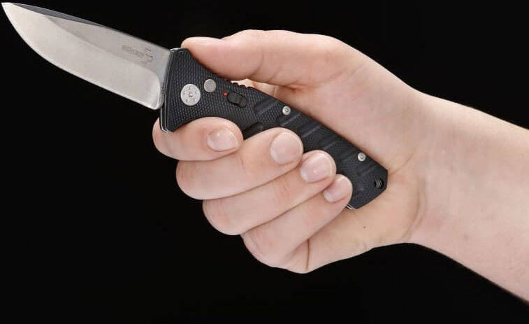 Boker - Plus Strike Spearpoint D2 Non-Auto Pocket Knife - 01BO457N