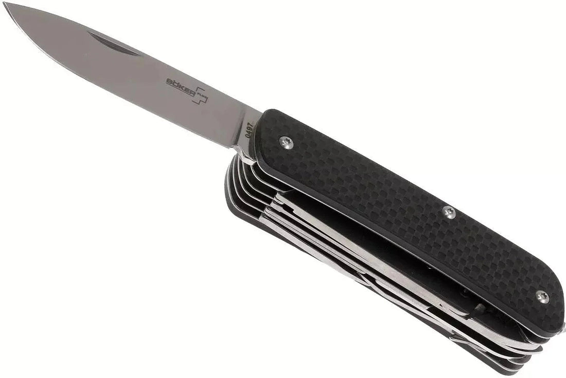 Boker - Plus Tech Tool Carbon 4 Pocket Knife - 01BO826