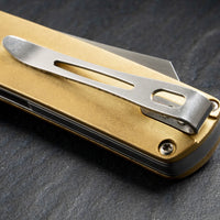 Boker - Plus Tenshi Brass Pocket Knife - 01BO328