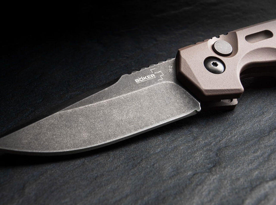 Boker - Plus Thunder Storm Non-Automatic Pocket Knife Coyote - 01BO794N