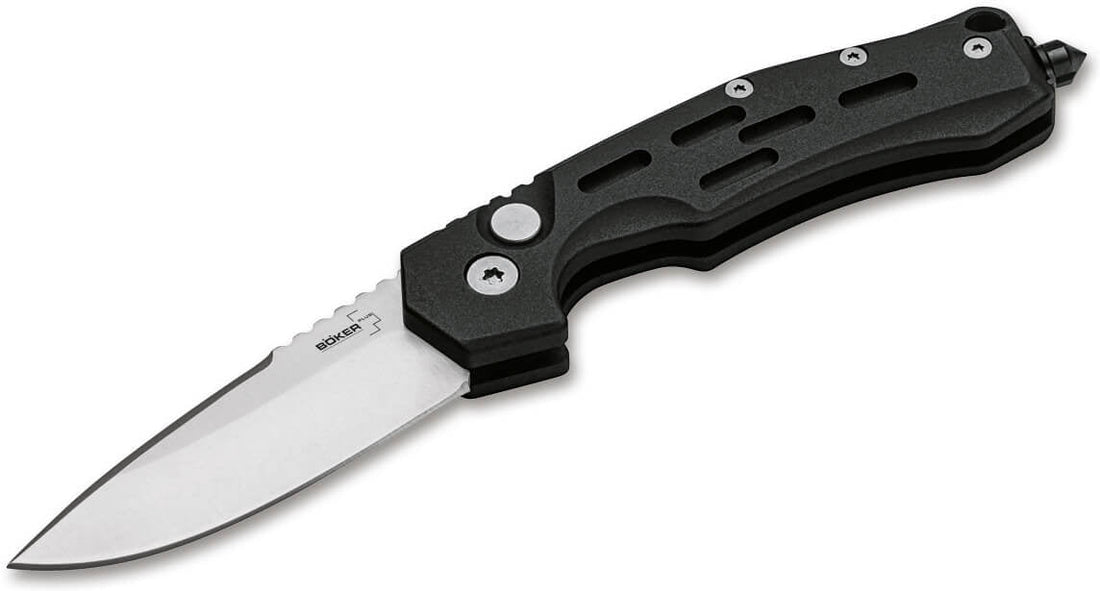 Boker - Plus Thunder Storm Non-Automatic Pocket Knife Satin Black - 01BO791N