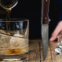 Boker - Plus Urban Trapper Cocobolo Damascus Pocket Knife - 01BO176DAM