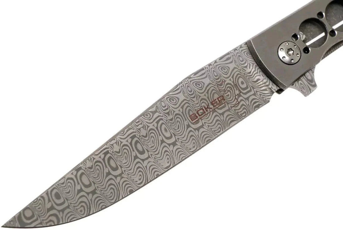 Boker - Plus Urban Trapper Damasteel Pocket Knife - 01BO739DAM