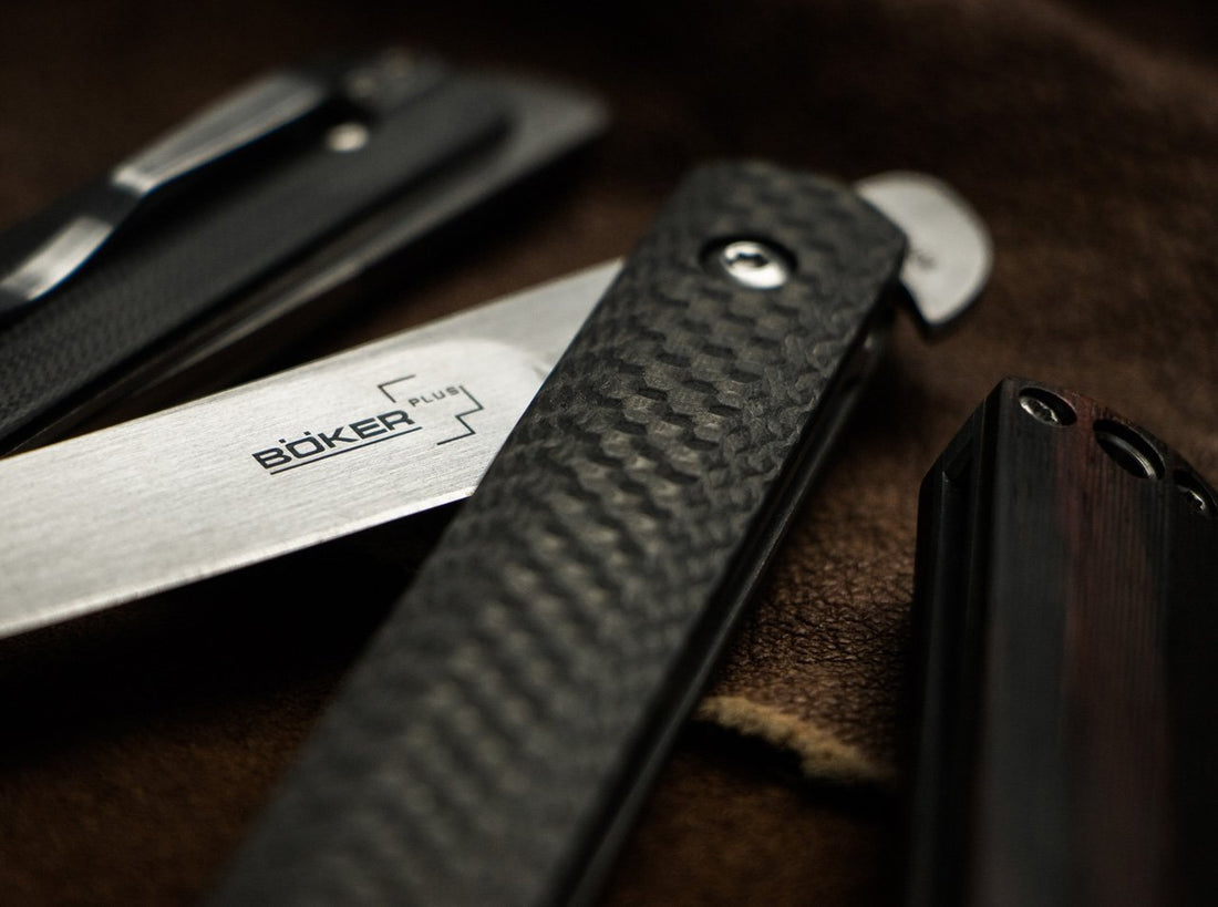 Boker - Plus Wasabi CF Pocket Knife - 01BO632