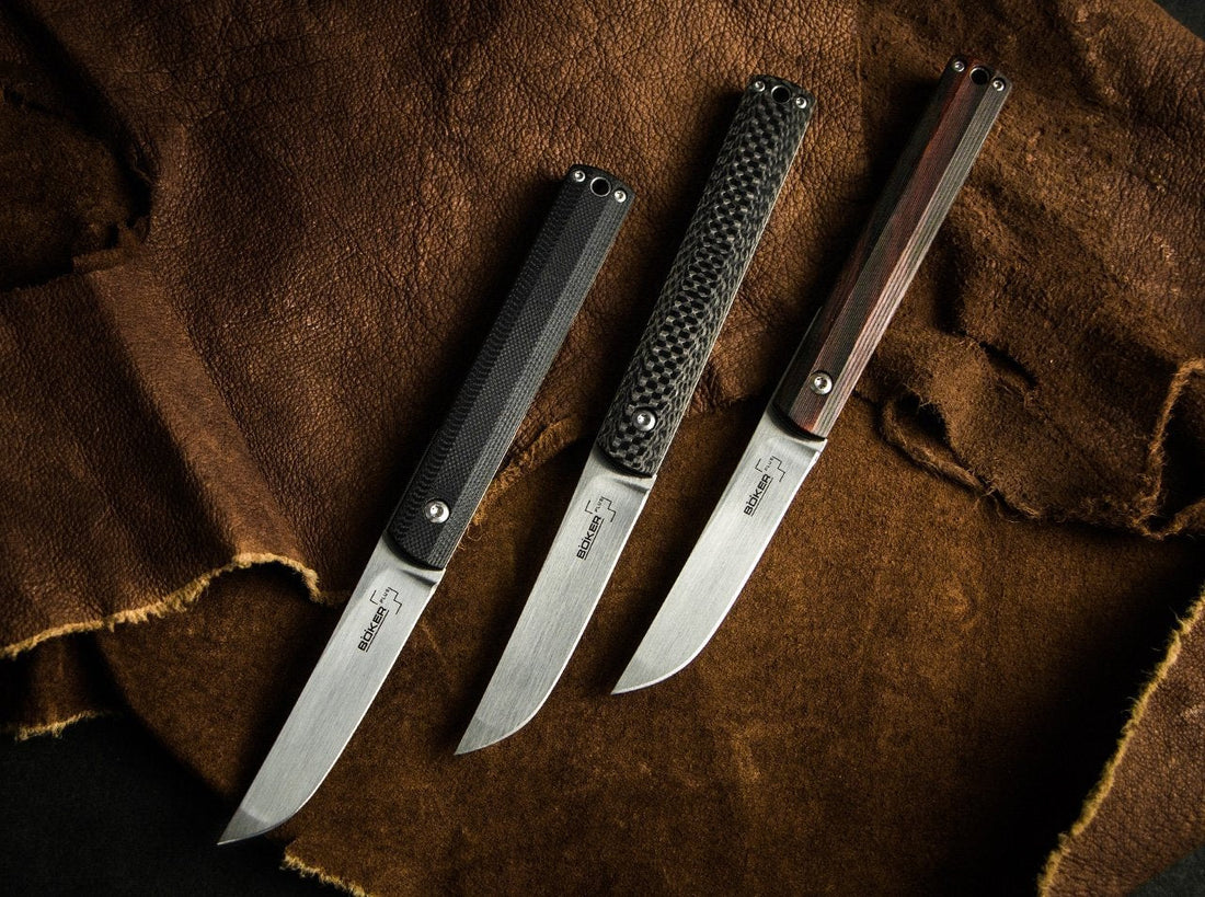 Boker - Plus Wasabi CF Pocket Knife - 01BO632