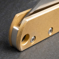 Boker - Plus Zenshin 42 Brass Pocket Knife - 01BO369