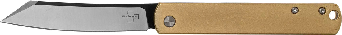 Boker - Plus Zenshin 42 Brass Pocket Knife - 01BO369