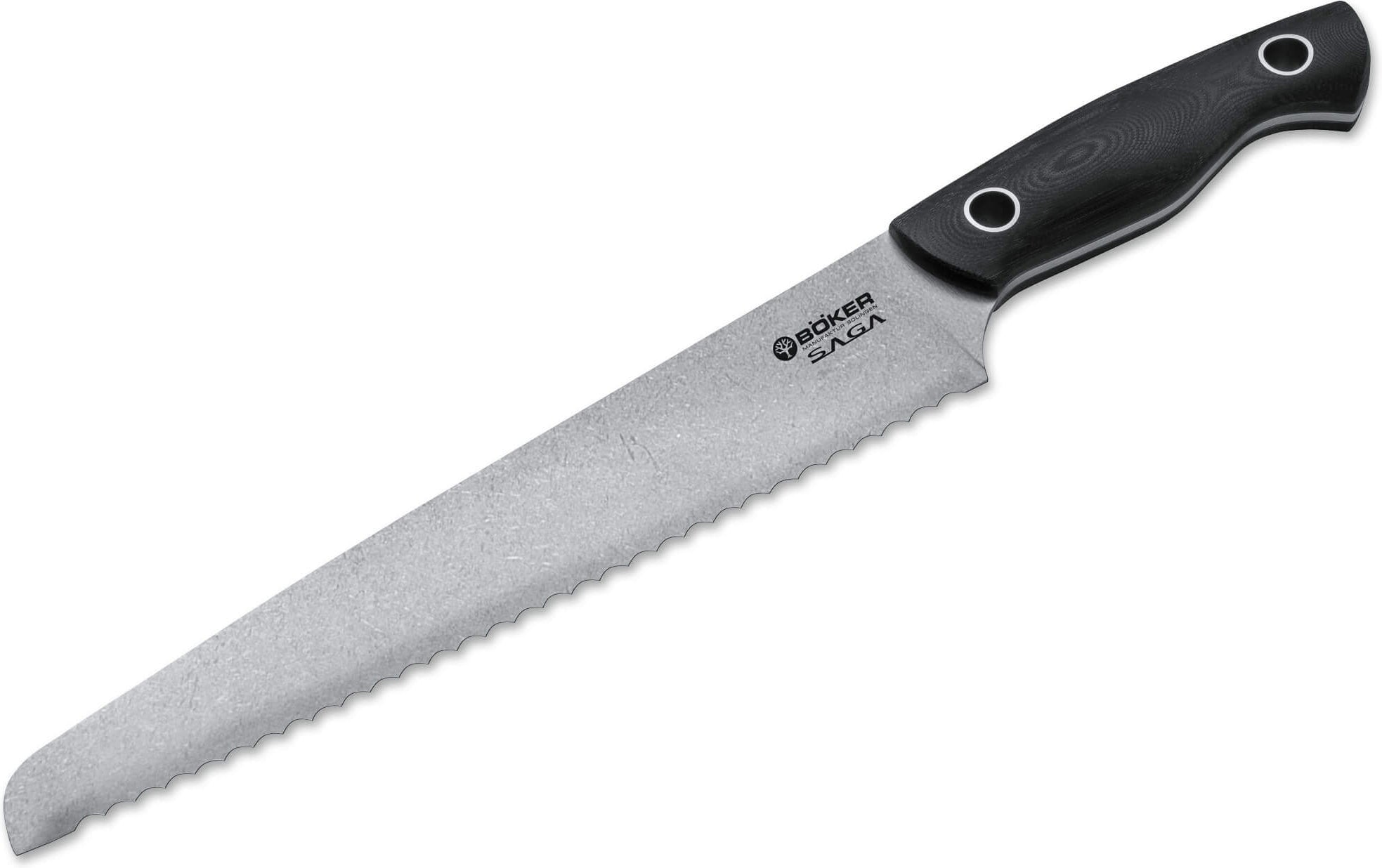 Boker - Saga G10 Stonewash Bread Knife - 130281 - DISCONTINUED