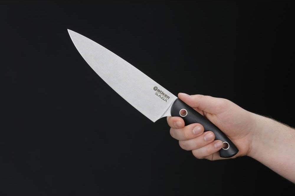 Boker - Saga G10 Stonewash Chef's Knife - 130267