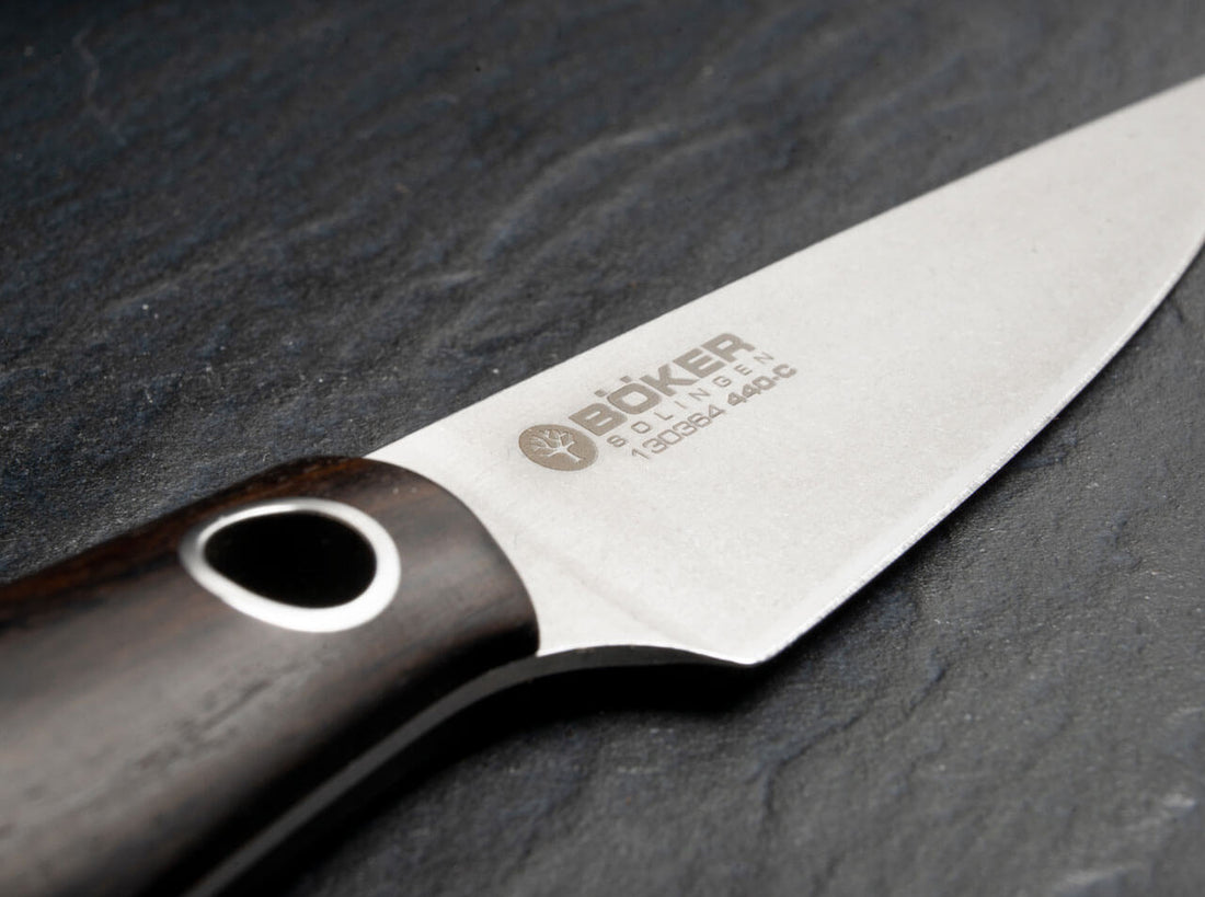 Boker - Saga Paring Knife with Grenadilla Wood Handle - 130364
