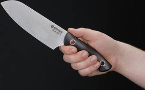 Boker - Saga Santoku Knife with Grenadilla Wood Handle - 130366