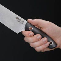 Boker - Saga Santoku Knife with Grenadilla Wood Handle - 130366 - DISCONTINUED