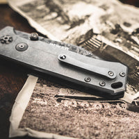 Boker - Tiger-Damast Pocket Knife - 111103DAM