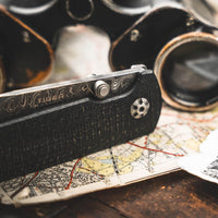 Boker - Tiger-Damast Pocket Knife - 111103DAM