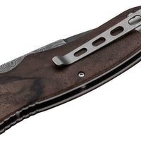 Boker - Tirpitz-Damascus Wood 42 Pocket Knife - 110197DAM