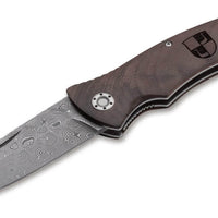 Boker - Tirpitz-Damascus Wood 42 Pocket Knife - 110197DAM