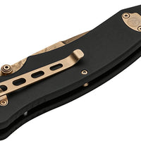 Boker - Tirpitz-Damast Gold Pocket Knife - 110192DAM
