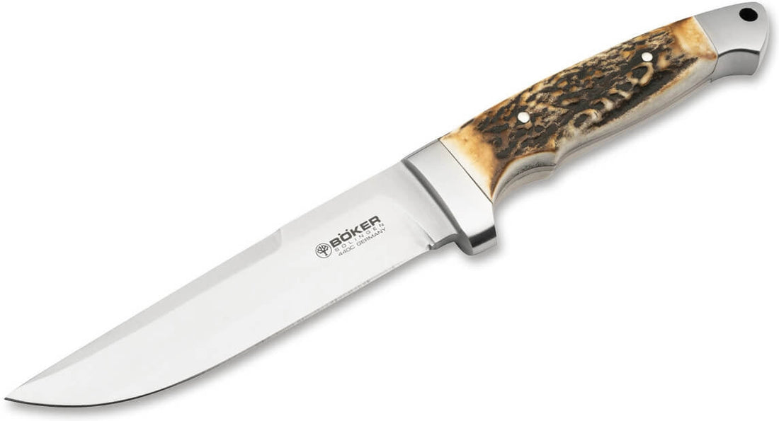 Boker - Vollintegral XL 2.0 Stag Fixed Blade Knife - 125638