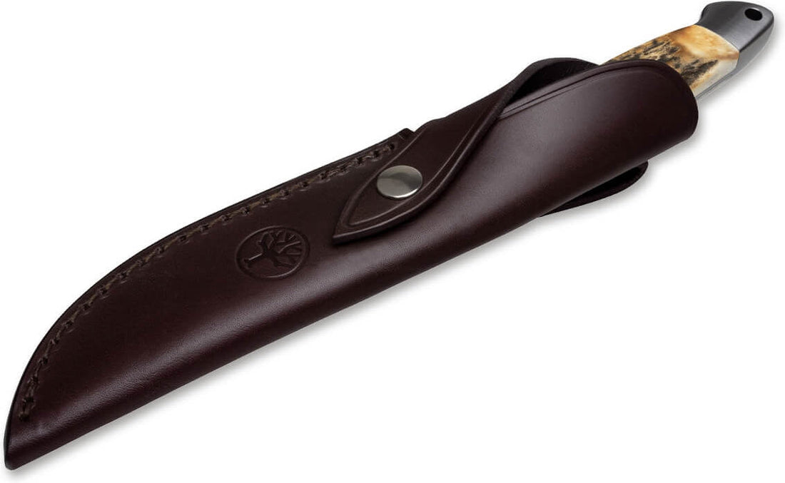 Boker - Vollintegral XL 2.0 Stag Fixed Blade Knife - 125638