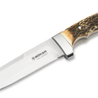 Boker - Vollintegral XL 2.0 Stag Fixed Blade Knife - 125638