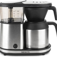 Bonavita - 5 Cup Coffee Maker with Stainless Steel Lined Thermal Carafe - BV1500TS