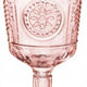 Bormioli Rocco - 10.75oz Romantic Pink Wine Glasses Set of 4 - 450335945