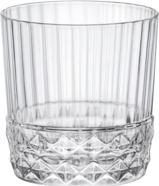 Bormioli Rocco - 12.5oz America '20s D.O.F Glasses, Pack of 4 - 450122139
