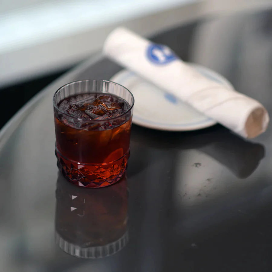 Bormioli Rocco - 12.5oz America '20s D.O.F Glasses, Pack of 4 - 450122139