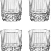 Bormioli Rocco - 12.5oz America '20s D.O.F Glasses, Pack of 4 - 450122139