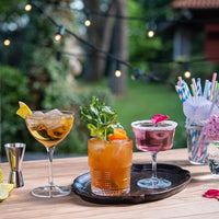 Bormioli Rocco - 12.5oz Bartender Novecento D.O.F Glasses, Pack of 4 - 450122116