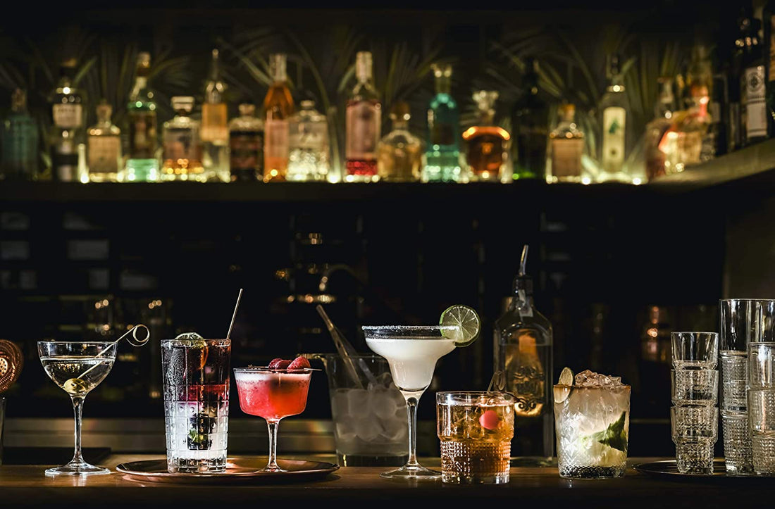 Bormioli Rocco - 12.5oz Bartender Novecento D.O.F Glasses, Pack of 4 - 450122116