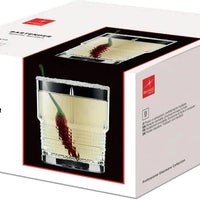 Bormioli Rocco - 12.5oz Bartender Novecento D.O.F Glasses, Pack of 4 - 450122116