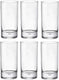 Bormioli Rocco - 12.75oz Barglass Highball Glasses, Pack of 6 - 450122124