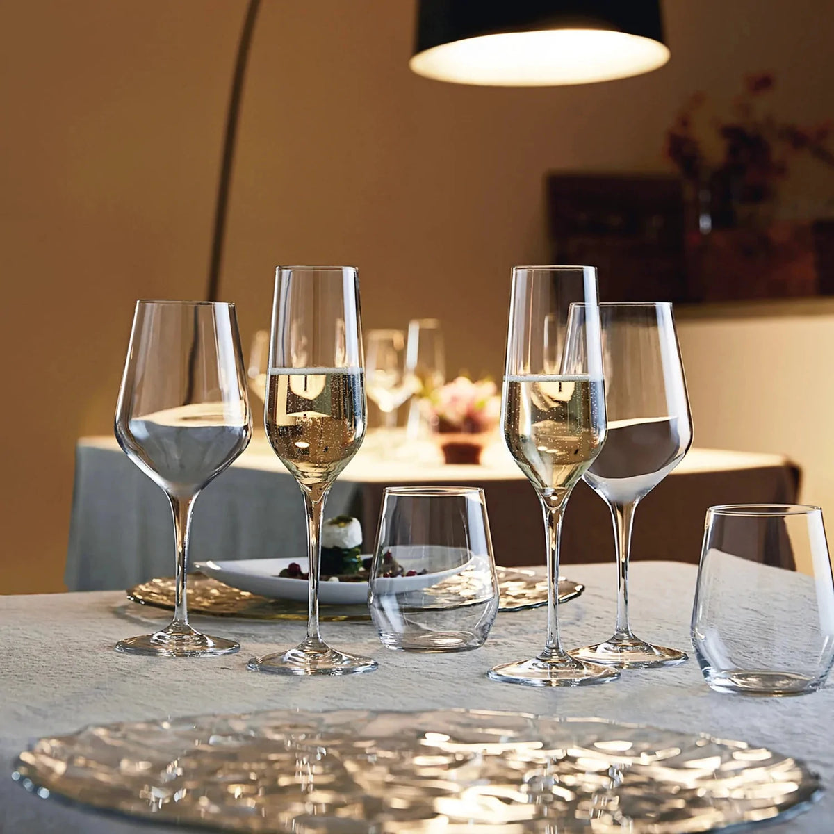 Bormioli Rocco - 12.75oz Electra Stemless D.O.F. Glasses, Pack of 6 - 450192344