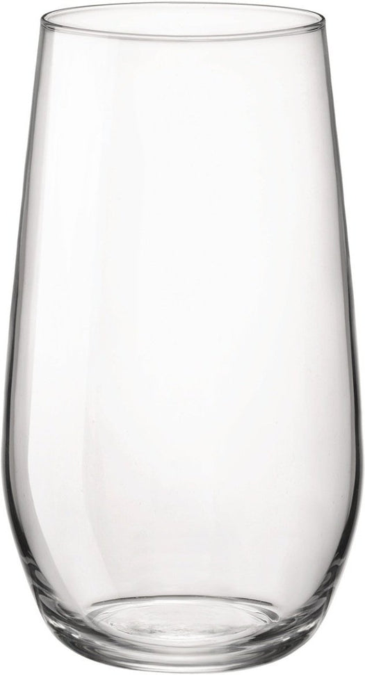Bormioli Rocco - 13.25oz Electra Stemless High Baller Glasses, Pack of 6 - 450192345