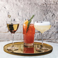 Bormioli Rocco - 13.75 oz Bartender Novecento High Ball Glasses, Pack of 4 - 450122115