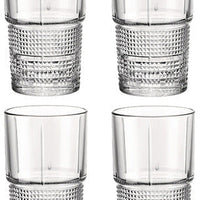 Bormioli Rocco - 13.75 oz Bartender Novecento High Ball Glasses, Pack of 4 - 450122115