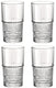 Bormioli Rocco - 13.75 oz Bartender Novecento High Ball Glasses, Pack of 4 - 450122115