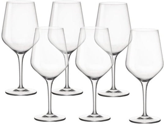Bormioli Rocco - 15oz Electra White Wine Glasses, Pack of 6 - 4501923516