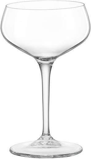 Bormioli Rocco - 8.5oz Bartender Novcento Cocktail Glasses, Pack of 4 - 450122111