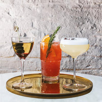 Bormioli Rocco - 8.5oz Bartender Novcento Cocktail Glasses, Pack of 4 - 450122111