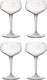 Bormioli Rocco - 8.5oz Bartender Novcento Cocktail Glasses, Pack of 4 - 450122111