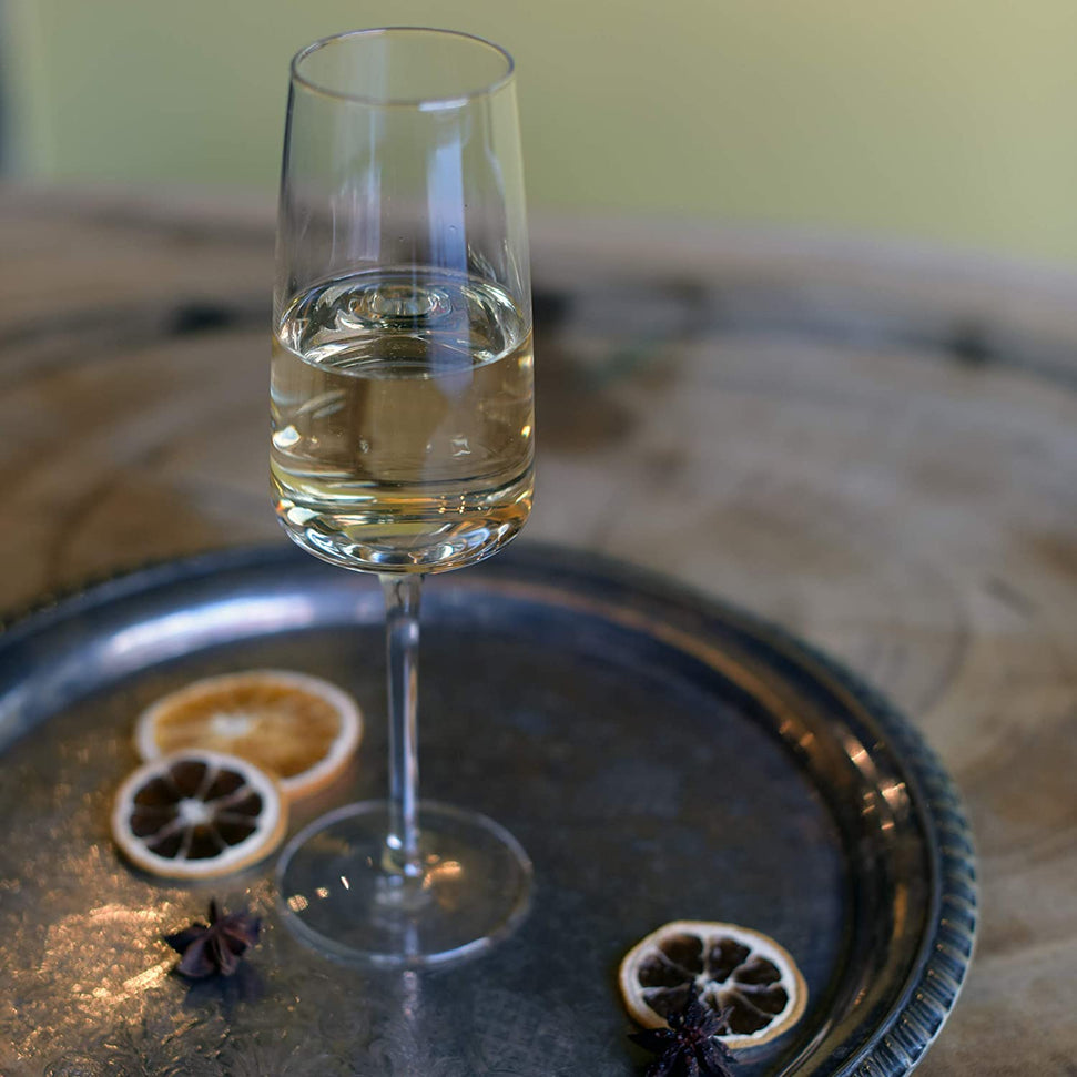 Bormioli Rocco - 8.75oz Planeo Champagne Flutes, Pack of 4 - 450365752