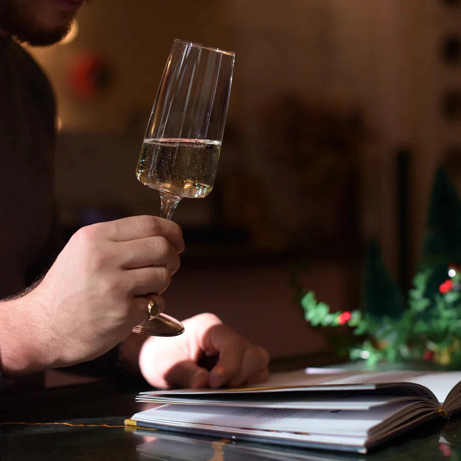 Bormioli Rocco - 8.75oz Planeo Champagne Flutes, Pack of 4 - 450365752