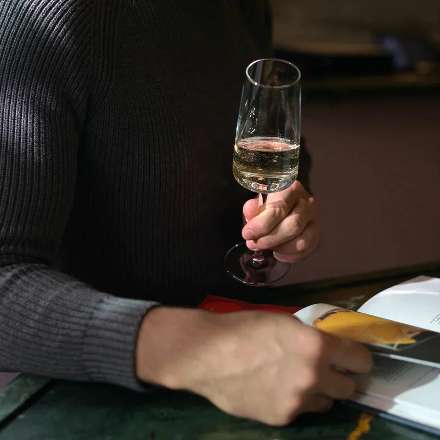 Bormioli Rocco - 8.75oz Planeo Champagne Flutes, Pack of 4 - 450365752